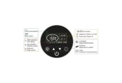 AquaForte Frequentie Regelaar -Dophin Zwembaden Winkel aquaforte frequentie regelaar display 2