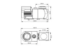 AquaForte Inverpro VS IP30 Variabele Zwembadpomp -Dophin Zwembaden Winkel aquaforte inverpro vs ip30 variabele zwembadpomp 5 1