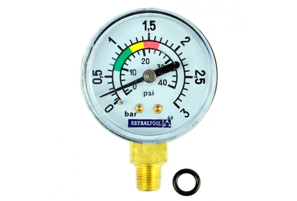 AstralPool Cantabric Top Mount Manometer 0-3 Bar 1 AstralPool Cantabric Top Mount Manometer 0-3 Bar