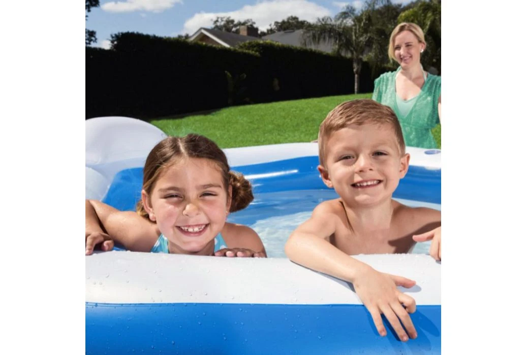 Bestway Familie Zwembad Lounge | 213 X 207 X 69 Cm 6 Bestway Familie Zwembad Lounge | 213 X 207 X 69 Cm - Afbeelding 6