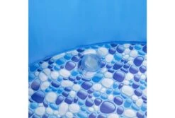 Bestway Splashview Opblaasbaar Zwembad | 270 X 198 X 51 Cm -Dophin Zwembaden Winkel bestway familiebad plusvorm splashview 270 leegloop ventiel