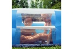 Bestway Splashview Opblaasbaar Zwembad | 270 X 198 X 51 Cm -Dophin Zwembaden Winkel bestway familiebad plusvorm splashview 270 raam
