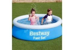 Bestway Fast Set Zwembad | Ø 183 X 51 Cm 8 Bestway Fast Set Zwembad | Ø 183 X 51 Cm -Dophin Zwembaden Winkel bestway fast set 183 51 mensen 2