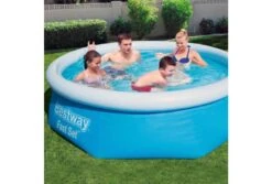 Bestway Fast Set Zwembad | Ø 244 X 66 Cm -Dophin Zwembaden Winkel bestway fast set 244 66 mensen 2