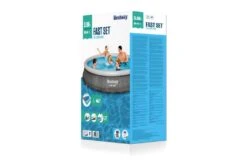 Bestway Fast Set Rotan Zwembad | Ø 396 X 84 Cm -Dophin Zwembaden Winkel bestway fast set rotan doos 1 1 1