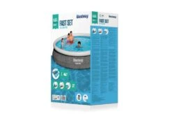 Bestway Fast Set Rotan Zwembad | Ø 457 X 84 Cm 9 Bestway Fast Set Rotan Zwembad | Ø 457 X 84 Cm -Dophin Zwembaden Winkel bestway fast set rotan doos 1 3