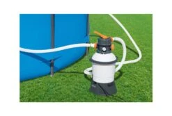 Bestway Flowclear Zandfilter 3,0 M³/u -Dophin Zwembaden Winkel bestway flowclear zandfilter 3 0 m u in gebruik
