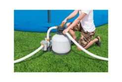 Bestway Flowclear Zandfilter 5,7 M³/u -Dophin Zwembaden Winkel bestway flowclear zandfilter 5 7 m u verstelbaar