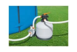 Bestway Flowclear Zandfilter 9,8 M³/u -Dophin Zwembaden Winkel bestway flowclear zandfilter 9 8 m u in gebruik