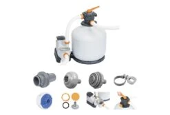 Bestway Flowclear Zandfilter 9,8 M³/u -Dophin Zwembaden Winkel bestway flowclear zandfilter 9 8 m u onderdelen