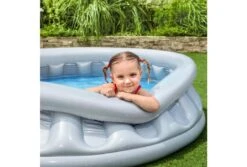 Bestway Kinderbad Space Ship | Ø 152 X 43 Cm -Dophin Zwembaden Winkel bestway kinderbad space ship met kind 2