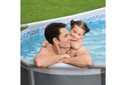 Bestway Power Steel Zwembad | 305 X 200 X 84 Cm -Dophin Zwembaden Winkel bestway power steel 305 x 200 x 84 3