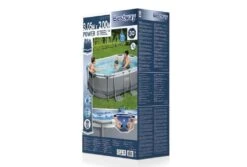 Bestway Power Steel Zwembad | 305 X 200 X 84 Cm -Dophin Zwembaden Winkel bestway power steel 305 x 200 x 84 5