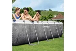 Bestway Power Steel Rotan Zwembad | 404 X 201 X 100 Cm 9 Bestway Power Steel Rotan Zwembad | 404 X 201 X 100 Cm -Dophin Zwembaden Winkel bestway power steel rotan 404 201 100 mensen 2