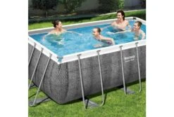 Bestway Power Steel Rotan Zwembad | 412 X 201 X 122 Cm -Dophin Zwembaden Winkel bestway power steel rotan 412 201 122 mensen