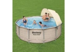 Bestway Power Steel Rotan Zwembad | Ø 396 X 107 Cm -Dophin Zwembaden Winkel bestway power steel rotan zwembad 396 x 107 cm 2