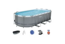 Bestway Power Steel Zwembad | 549 X 274 X 122 Cm -Dophin Zwembaden Winkel bestway power steel zwembad 549 x 274 x 122 cm onderdelen