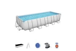 Bestway Power Steel Zwembad | 640 X 274 X 132 Cm -Dophin Zwembaden Winkel bestway power steel zwembad 640 x 274 x 132 cm onderdelen