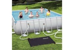 Bestway Solarverwarming Pool Pad -Dophin Zwembaden Winkel bestway solarverwarming pool pad aangesloten aan zwembad