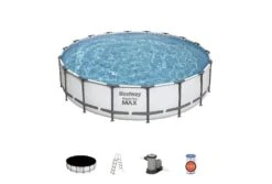 Bestway Steel Pro Max Zwembad | Ø 549 X 122 Cm 10 Bestway Steel Pro Max Zwembad | Ø 549 X 122 Cm -Dophin Zwembaden Winkel bestway steel pro max zwembad 549 x 122 cm 1