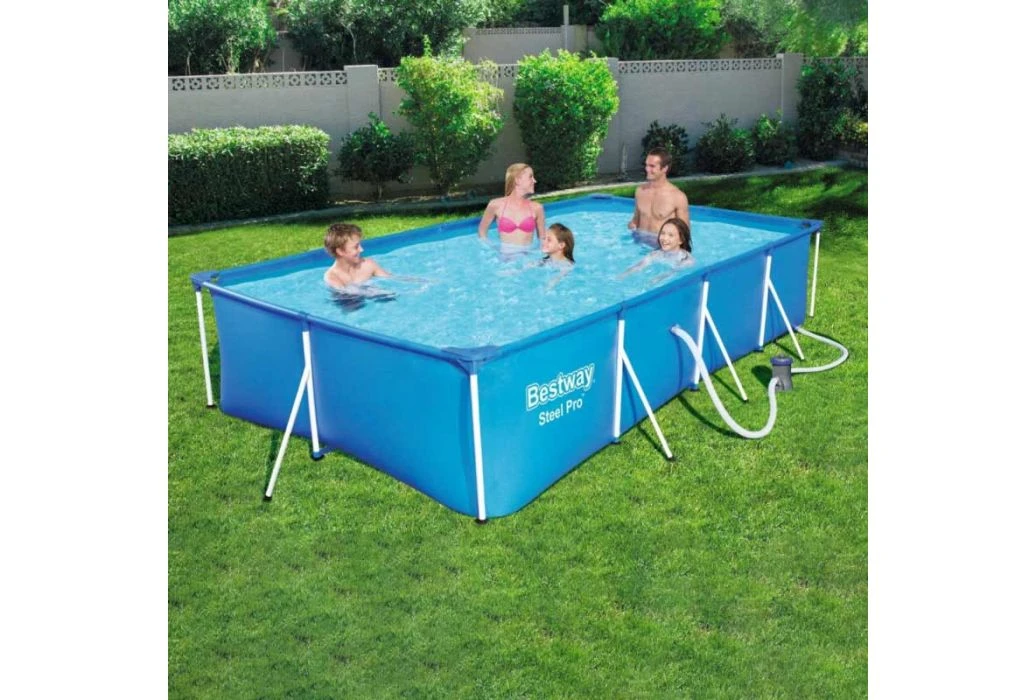 Bestway Steel Pro Zwembad | 400 X 211 X 81 Cm 2 Bestway Steel Pro Zwembad | 400 X 211 X 81 Cm - Afbeelding 2