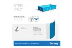 Bestway Steel Pro Zwembad | 400 X 211 X 81 Cm 11 Bestway Steel Pro Zwembad | 400 X 211 X 81 Cm -Dophin Zwembaden Winkel bestway steel pro zwembad 400 x 211 x 81 cm materiaal