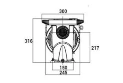 DAB Zwembadpomp E-Swim 150 M 9 DAB Zwembadpomp E-Swim 150 M -Dophin Zwembaden Winkel dab e swim energiezuinige zwembadpomp afmetingen