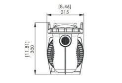 Emaux Variabele Zwembadpomp | SPV150 14 Emaux Variabele Zwembadpomp | SPV150 -Dophin Zwembaden Winkel emaux spv150 afmetingen 1