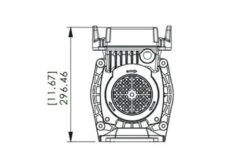Emaux Variabele Zwembadpomp | SPV150 16 Emaux Variabele Zwembadpomp | SPV150 -Dophin Zwembaden Winkel emaux spv150 afmetingen 3