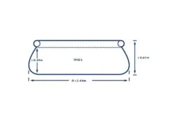 Intex Easy Set Zwembad | 244 X 61 Cm -Dophin Zwembaden Winkel intex easy set zwembad 244 x 61 cm afmetingen