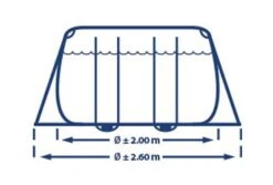 Intex Prism Frame Zwembad | 400 X 200 X 100cm Met Pomp En Trap -Dophin Zwembaden Winkel intex prism frame zwembad 400 x 200 x 100cm met pomp en trap breedte
