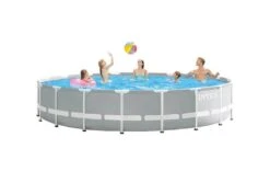 Intex Prism Frame Zwembad | 610 X 132cm Complete Set -Dophin Zwembaden Winkel intex prism frame zwembad 610 x 132cm compleet