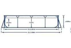 Intex Zwembad Metal Frame | 450 X 220 X 84cm -Dophin Zwembaden Winkel intex zwembad klein frame 450 x 220 x 84cm zwembadcompleet kopie