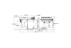 Pentair Zwembadpomp Intelliflo Whisperflo Variabel -Dophin Zwembaden Winkel pentair zwembadpomp intelliflo whisperflo variabel explosie 1 aangepast