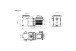 Poolex Variline 15H Variabele Zwembadpomp | 17,5 M³/u -Dophin Zwembaden Winkel poolex variline 15h variabele zwembadpomp 1